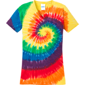 Port & Company - Ladies Tie-Dye V-Neck Tee | LPC147V Port & Company - Ladies Tie-Dye V-Neck Tee | LPC147V