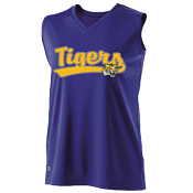LSU Tigers Ladies Sleeveless Softball Jersey LSU Tigers Ladies Sleeveless Softball Jersey