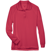Womens 100% Polyester Polo