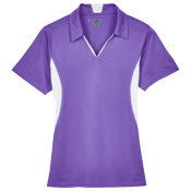 Womens 100% Polyester Polo