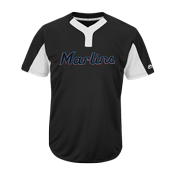Youth Marlins Two-Button Jersey - Marlins-MAIY83