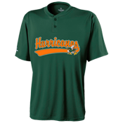 Miami Hurricanes Girls Sleeveless Softball Jersey