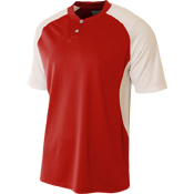 Two Button Baseball Henley Two Button Baseball Henley