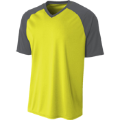 Men's V-Neck Raglan Baseball Jersey Men's V-Neck Raglan Baseball Jersey