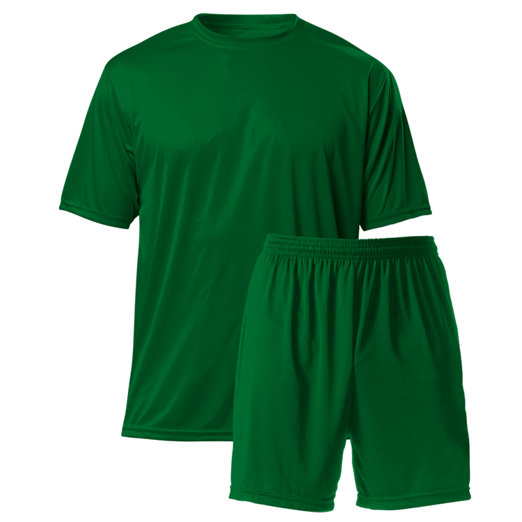 Spirit Pack | Youth Wicking Tee 6 Polyester Shorts