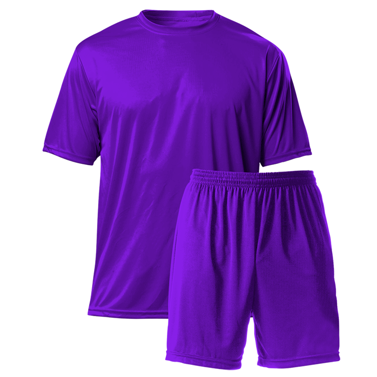 Spirit Pack | Youth Wicking Tee 6 Polyester Shorts