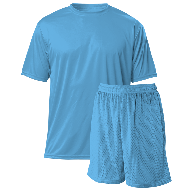 Spirit Pack | Youth Wicking Tee 6 Polyester Mesh Shorts