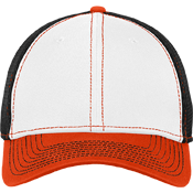 Stretch Mesh Contrast Stitch Cap Stretch Mesh Contrast Stitch Cap