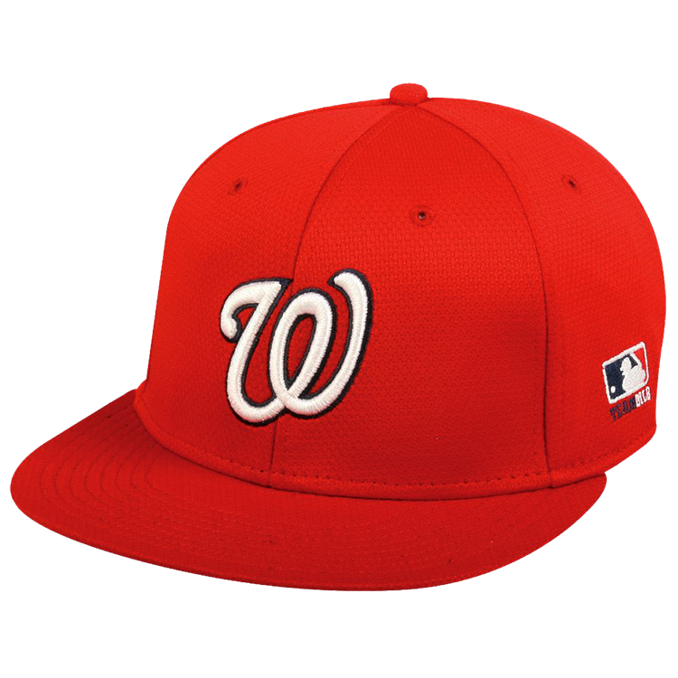 Nationals Flatbill Baseball Hat OCMLB400 Nationals Flatbill Baseball Hat OCMLB400