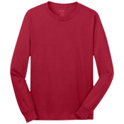 Create Screen Printed Longsleeve T-shirt | Adult Port And Company Longsleeve T-shirt Pc54ls