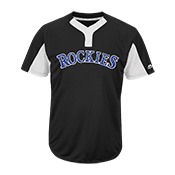 Youth Rockies Two-Button Jersey - Rockies-MAIY83