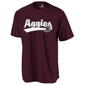 Texas A & M Aggies Adult Jersey T-shirt