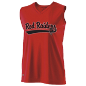Texas Tech Red Raiders Girls Sleeveless Softball Jersey