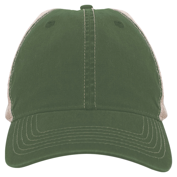 Buy Screen Printed Cap | Unisex Pacific Headwear Vintage Dirty Trucker Snapback Cap