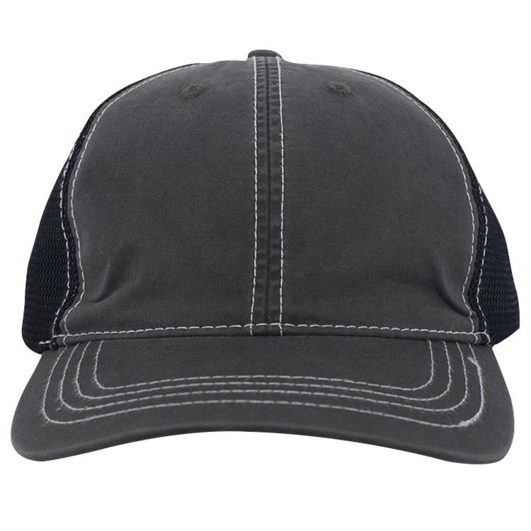 Do It Yourself Custom Printed Cap | Unisex Pacific Headwear Vintage Trucker Snapback Cap