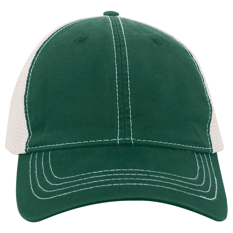 Do It Yourself Custom Printed Cap | Unisex Pacific Headwear Vintage Trucker Snapback Cap