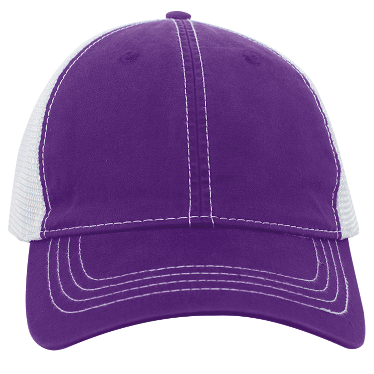 Do It Yourself Custom Printed Cap | Unisex Pacific Headwear Vintage Trucker Snapback Cap
