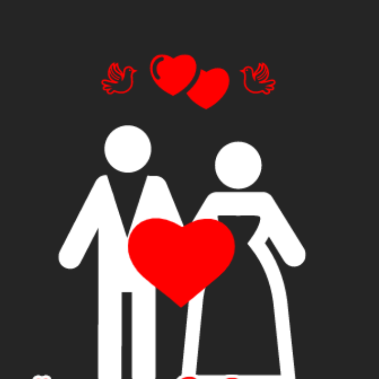 James & Grace Are Totes Getting Married - Wedding T-shirt Design T-Shirt Design - 57