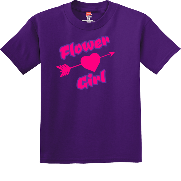 Flower Girl - Wedding T-shirt Design T-Shirt Design - 64