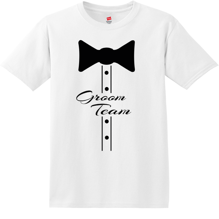 Groom Team - Wedding T-shirt Design T-Shirt Design - 49