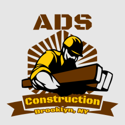 Ads Brooklyn, Ny Construction - Construction T-shirt Design T-Shirt Design - 208