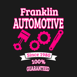 Franklin Automotive Since 1980 100% Guaranteed - Mechanic T-shirt Design T-Shirt Design - 511