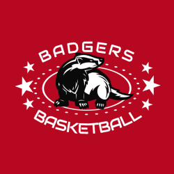 Badgers Basketball - Basketball T-shirt Design T-Shirt Design - 666