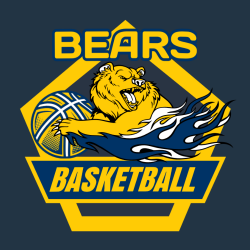 Bears Basketball - Basketball T-shirt Design T-Shirt Design - 669