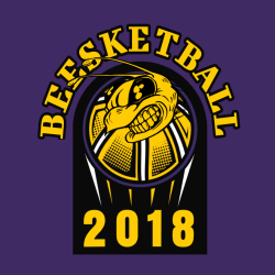 Beesketball 2018 - Basketball T-shirt Design T-Shirt Design - 672