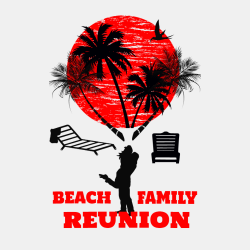 Beach Family Reunion T-Shirt Design - 291