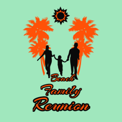 Beach Family Reunion T-Shirt Design - 283