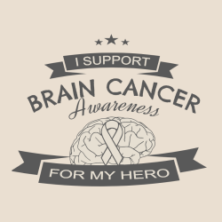 Brain cancer  - Cancer Awareness T-shirt Design T-Shirt Design - 1062