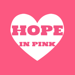 Hope In Pink - Cancer Awareness T-shirt Design T-Shirt Design - 1078