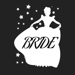 Bride - Wedding T-shirt Design T-Shirt Design - 94