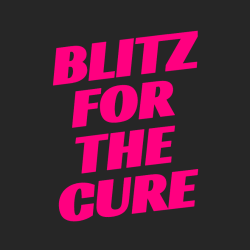 Blitz For The Cure - Cancer Awareness T-shirt Design T-Shirt Design - 1075
