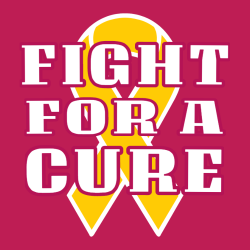 Fight For A Cure - Cancer Awareness T-shirt Design T-Shirt Design - 1146