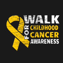 Walk For Childhood Cancer Awareness - Cancer Awareness T-shirt Design T-Shirt Design - 1144