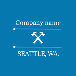 Company Name Seattle, Wa. - Construction T-shirt Design T-Shirt Design - 156