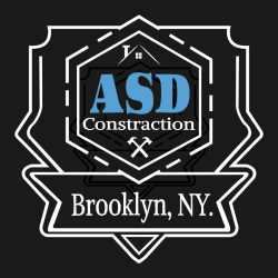 Asd Constraction Brooklyn, Ny. - Construction T-shirt Design T-Shirt Design - 161