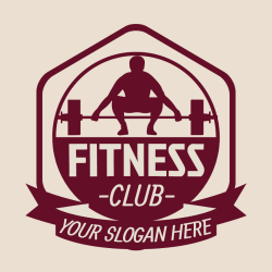 Fitness Club - Fitness T-shirt Design T-Shirt Design - 1636