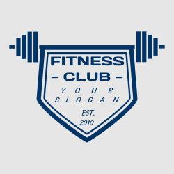 Fitness Club Est. 2010 - Fitness T-shirt Design T-Shirt Design - 1635
