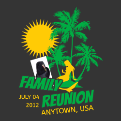 Family Reunion T-Shirt Design - 368