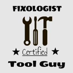 Fixologist Certified Tool Guy - Construction T-shirt Design T-Shirt Design - 213