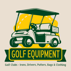 Golf Equipment Golf Clubs - Golf T-shirt Design T-Shirt Design - 1777