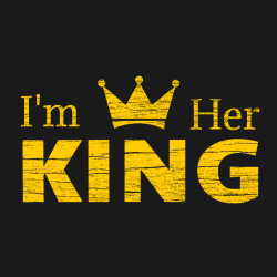I'm Her King - Anniversary T-shirt Design T-Shirt Design - 2209