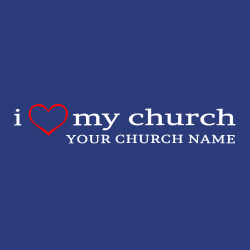 My Church I Your Church Name - Church T-shirt Design T-Shirt Design - 2171