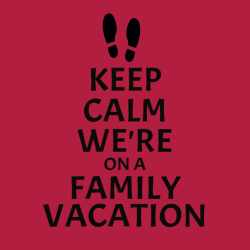 Family Vacation T-Shirt Design - 2260