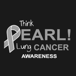 Think Earl! Lung Cancer Awareness - Cancer Awareness T-shirt Design T-Shirt Design - 1083