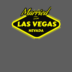 Married Las Vegas Nevada In - Wedding T-shirt Design T-Shirt Design - 117