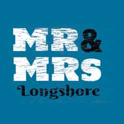 Mr & Longshore Mrs - Wedding T-shirt Design T-Shirt Design - 133
